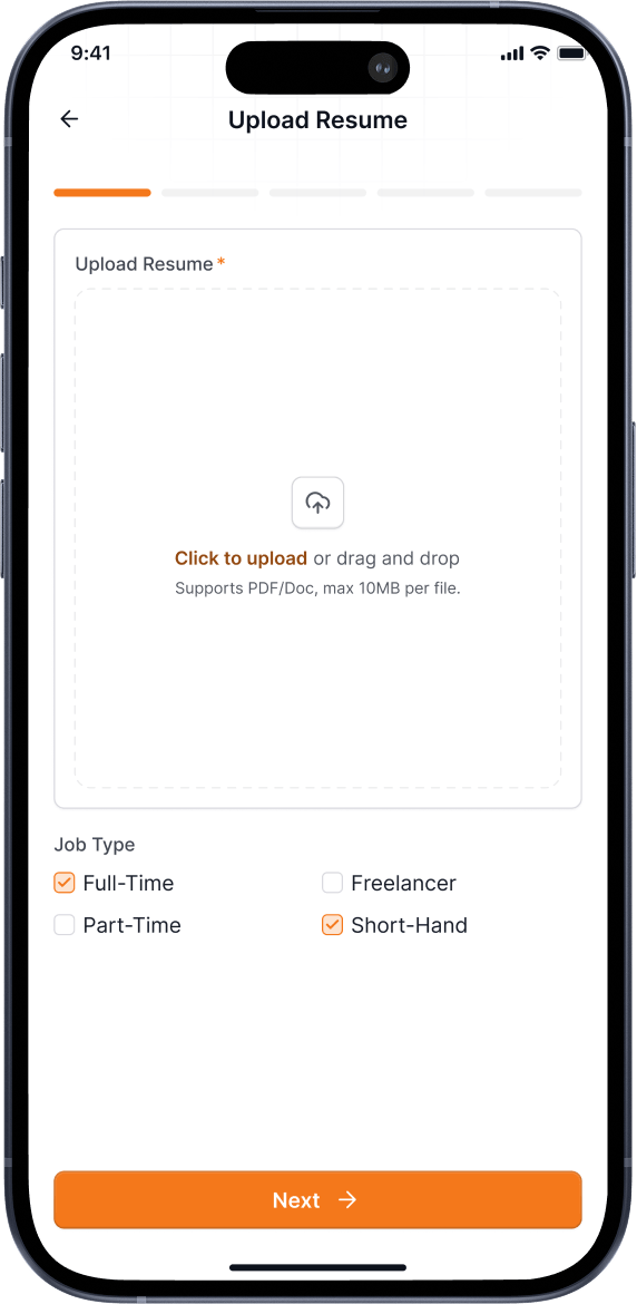 Profile & Doc Upload